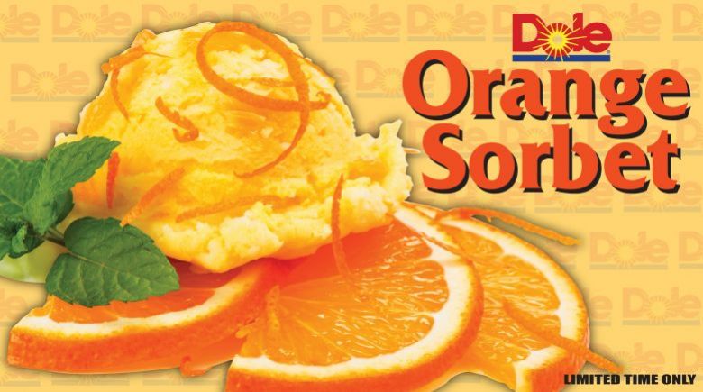 Dole Orange Sorbet
