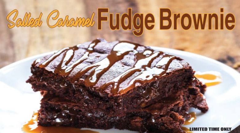 Salted Caramel Fudge Brownie