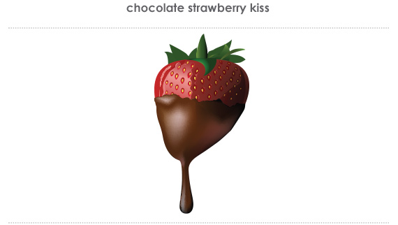 chocolate strawberry kiss