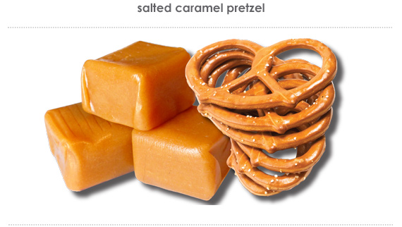 salted caramel pretzel