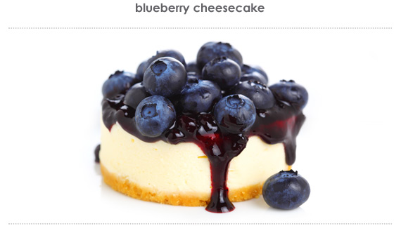 blueberry cheesecake