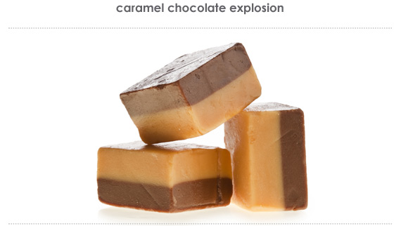 caramel chocolate explosion
