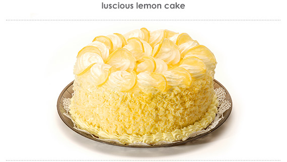 luscious lemon cake
