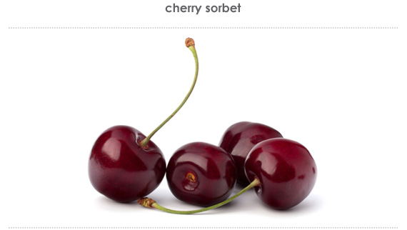 cherry sorbet