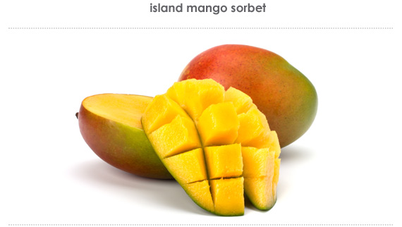island mango sorbet