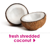 fresh shredded coconut