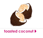toasted coconut