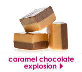 caramel chocolate explosion