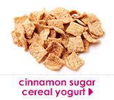 cinnamon sugar cereal yogurt