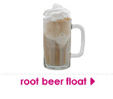 root beer float