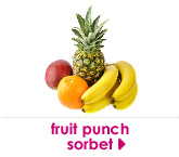 fruit punch sorbet