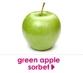 green apple sorbet