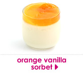 orange vanilla sorbet