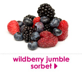 wildberry jumble sorbet