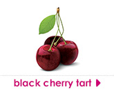 black cherry tart