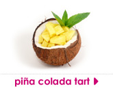 pina colada tart