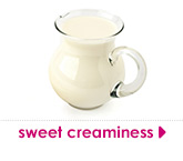 sweet creaminess