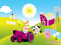 Menchie's Wallpaper - Farm Time