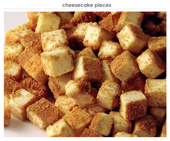 cheesecake pieces 