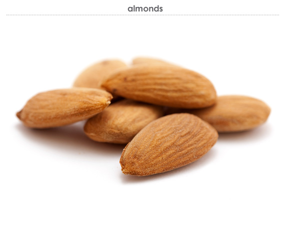 almonds 