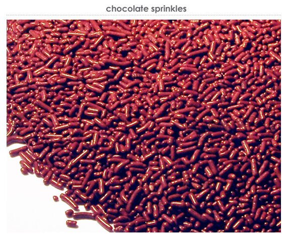 chocolate sprinkles 