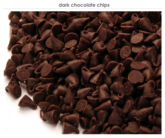 dark chocolate chips 