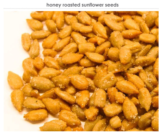 honey roasted sunflower seeds 