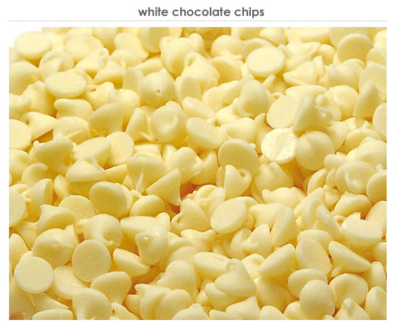 white chocolate chips 