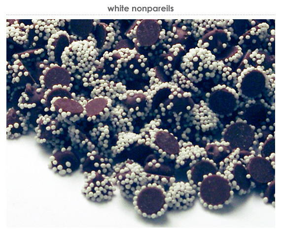 white nonpareils